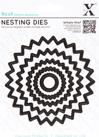 Nesting Dies (5pcs) - Spiro Circle